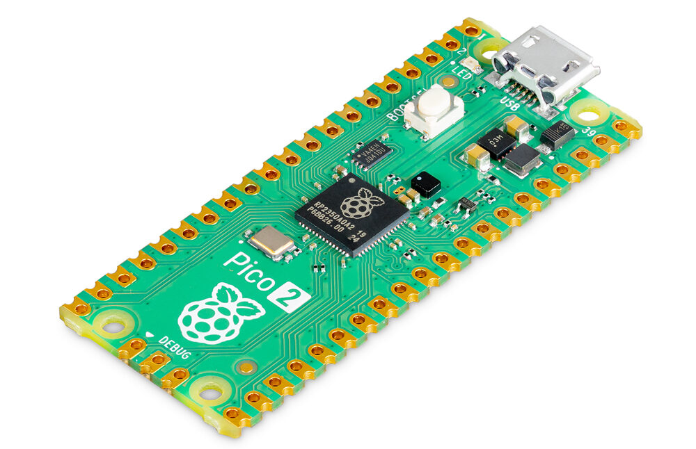 Raspberry Pi unveils Pico 2, powered by RP2350 MCU. features dual Cortex-M33/Hazard3, more memory, and advanced security like Secure Boot & anti-fuse OTP.