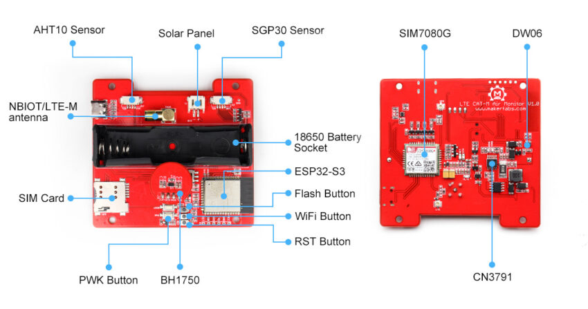 NBIOTLTE-M_Air Monitor Points