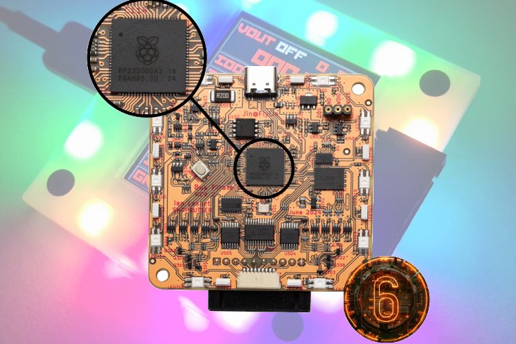 Bus Pirate 5XL and 6 hardware debugging tools with color terminal