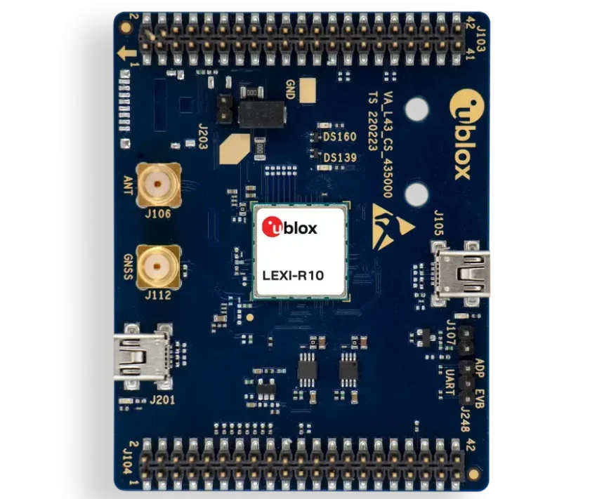 U-Blox EVK-LEXI-R10: A Beginner-Friendly Evaluation Kit for Advanced Robotics