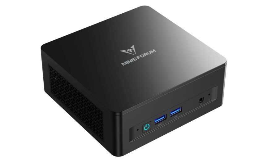 Minisforum UM760 Slim: Compact Mini PC with Ryzen 5, 96GB DDR5, and 8K Display Support