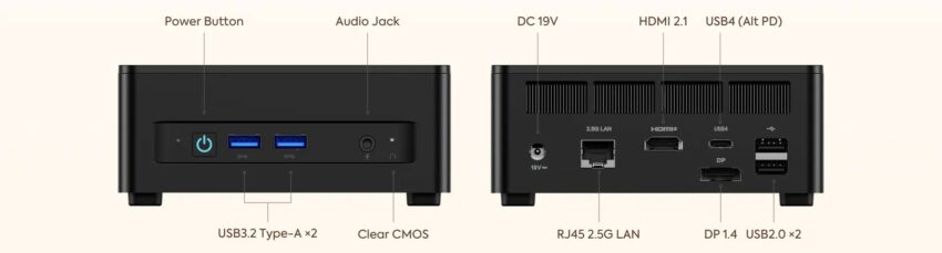 UM760 Slim mini PC pinout