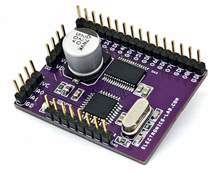 Arduino 8 Channels High-Side Switch