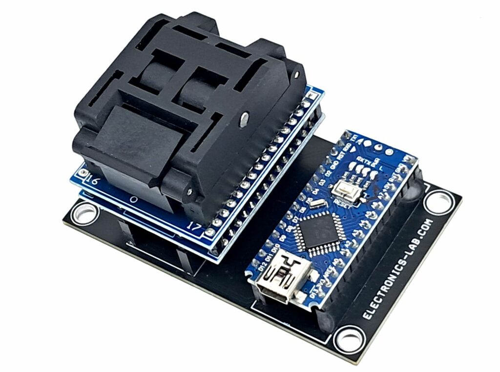 Bootloader Programmer Tool for ATMEGA328 32Pin TQFP Arduinio ISP