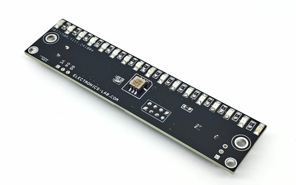 Inclinometer with 17 Segment BarGraph Display