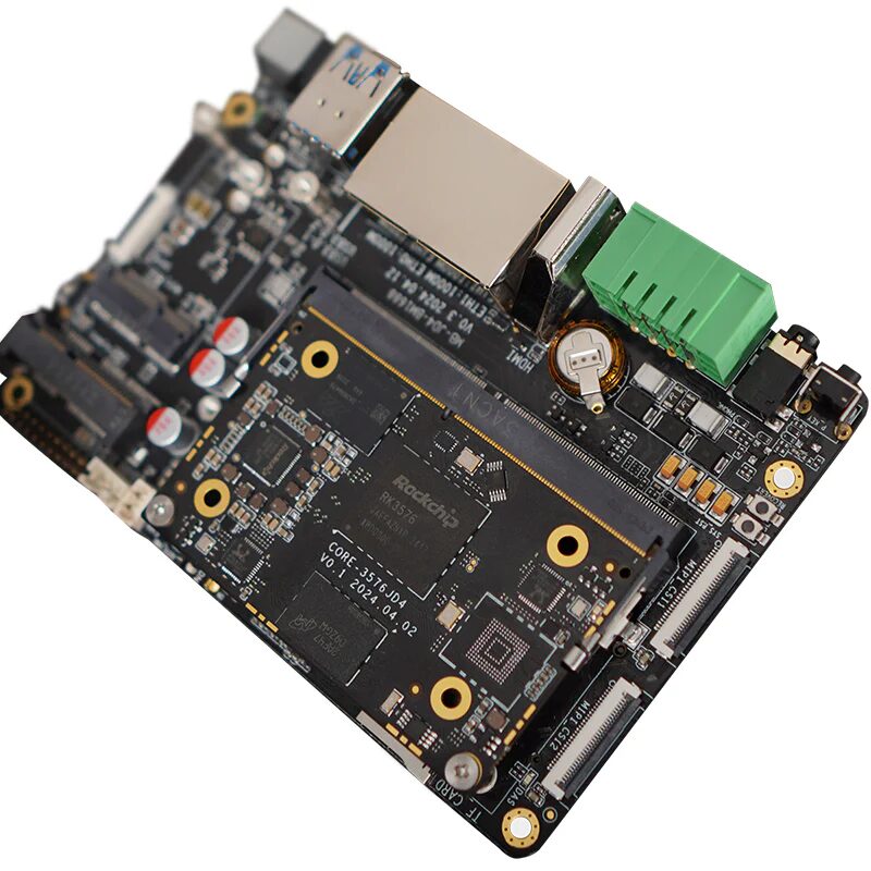 Firefly AIO-3576JD4 Mainboard: Powered by Rockchip RK3576 with ARM Mali-G52 MC3 and 6 TOPS NPU for AI Applications