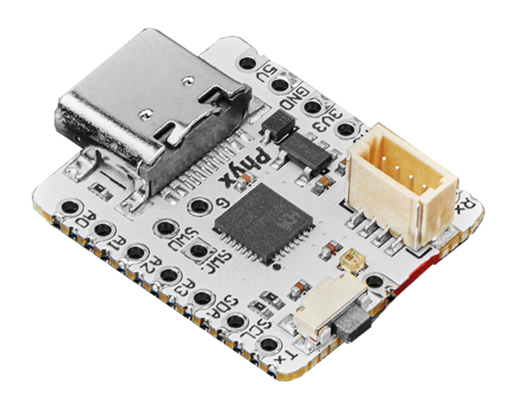 Phyx LANA TNY is A Low-Cost CH32V203 RISC-V Development Board with SMD Pin Expansion