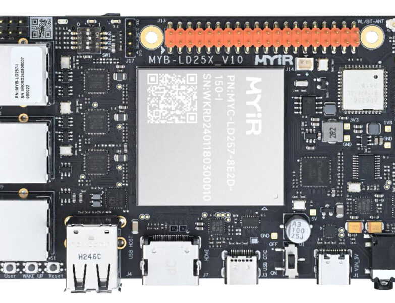 MYD-LD25X Development Board: STMicroelectronics STM32MP257D with Dual Cortex-A35, Cortex-M33, and Integrated NPU for Industrial Applications