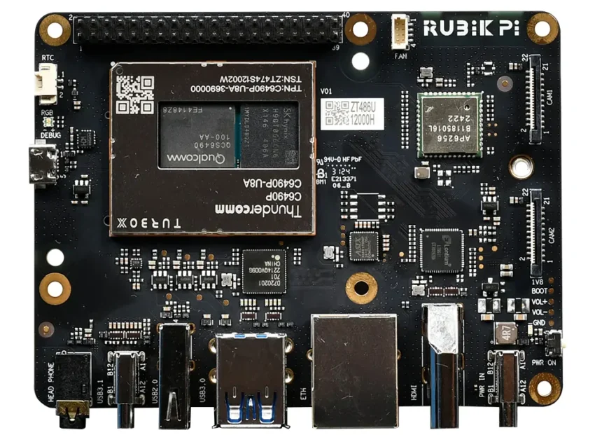 RUBIK-PI front side