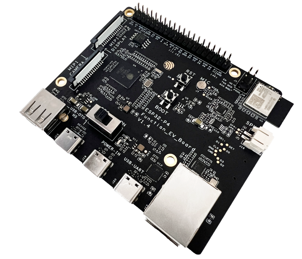 ESP32-P4-Function-EV-Board: Dual-core RISC-V Processor with ESP32-C6-MINI-1, ES8311 Audio Codec, and H.264 Encoder