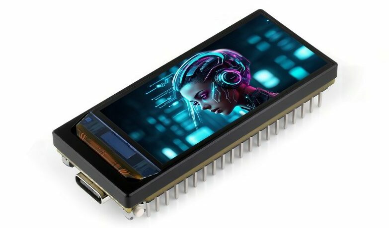 Waveshare ESP32-S3-AMOLED-1.91-M is an ESP32-S3 based dev board with 1.91″ display Accelerometer Gyroscope and more