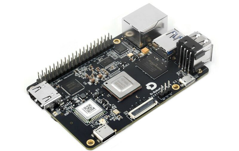 D-Robotics RDK X3 dev board features Sunrise X3 quad-core SoC and 5TOPS NPU