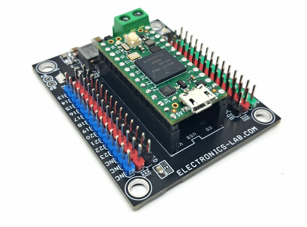 Teensy 4 Expansion Board with DC-DC Converter