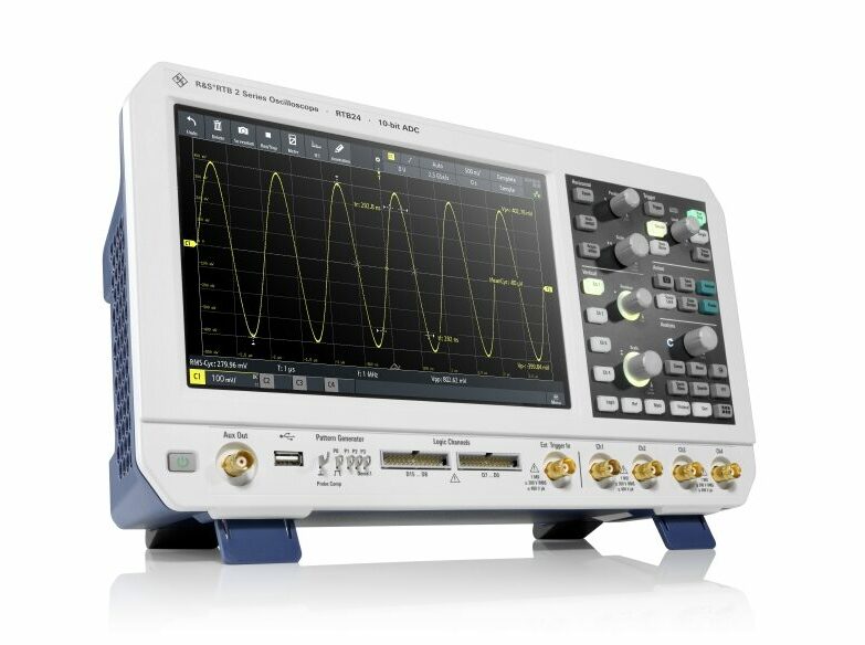 Rohde & Schwarz presents the R&S RTB 2, a new entry level oscilloscope with class leading specifications