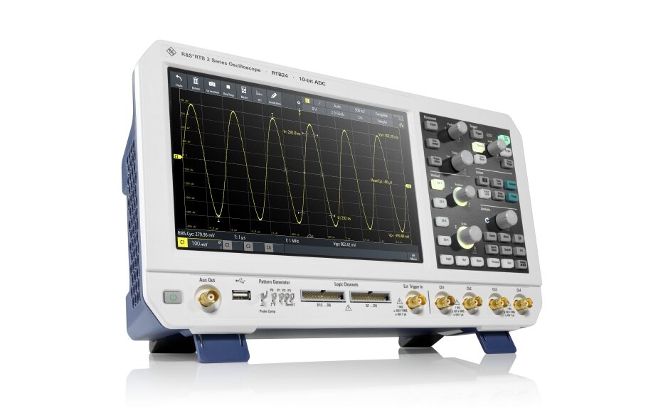 Rohde & Schwarz presents the R&S RTB 2, a new entry level oscilloscope with class leading specifications