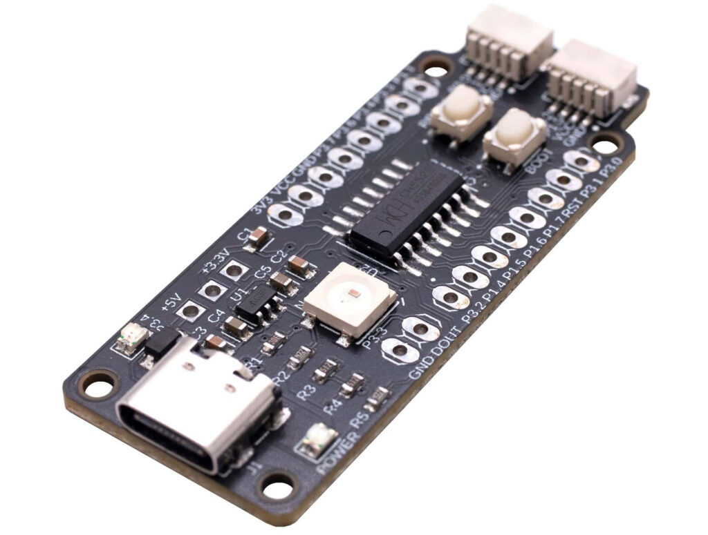 Cocket Nova CH552 Dev Board Features USB-C Programming and Versatile GPIO Options