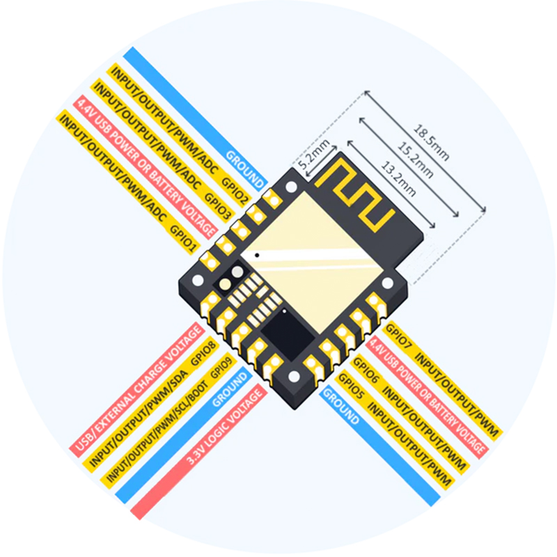 CodeCell ESP32-C3 Arduino module Specifications