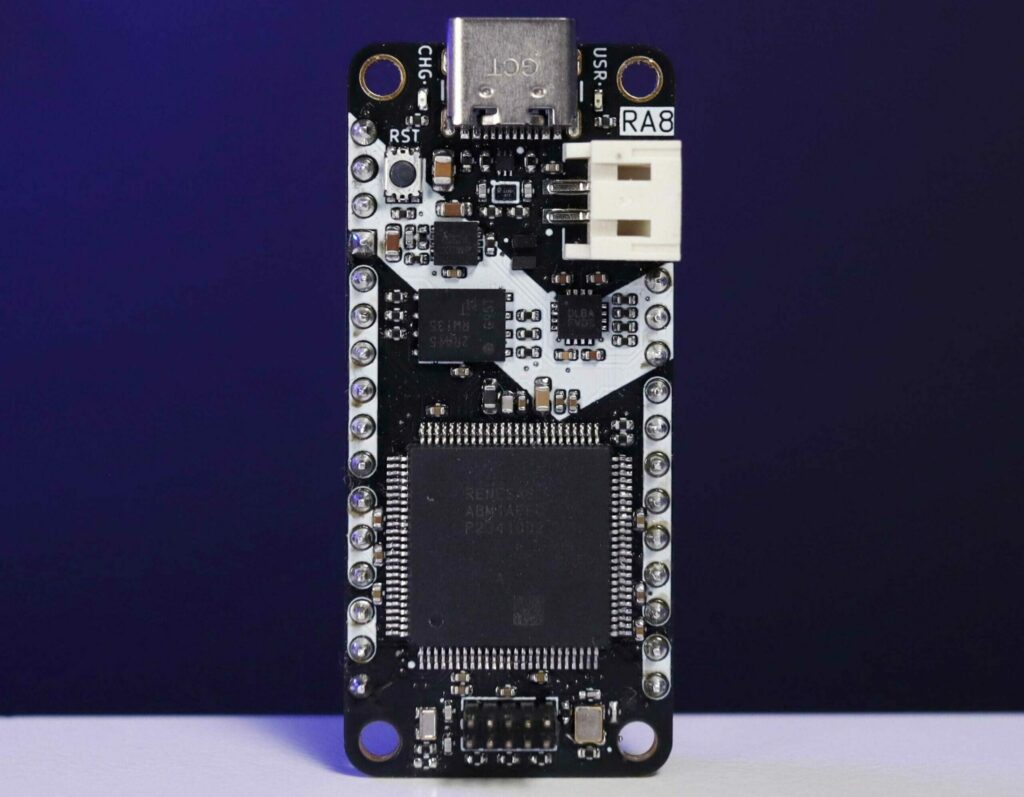 Zalmotek RA8M1 Feather Board features Renesas RA8M1 64-bit MCU clocked at 360 MHz