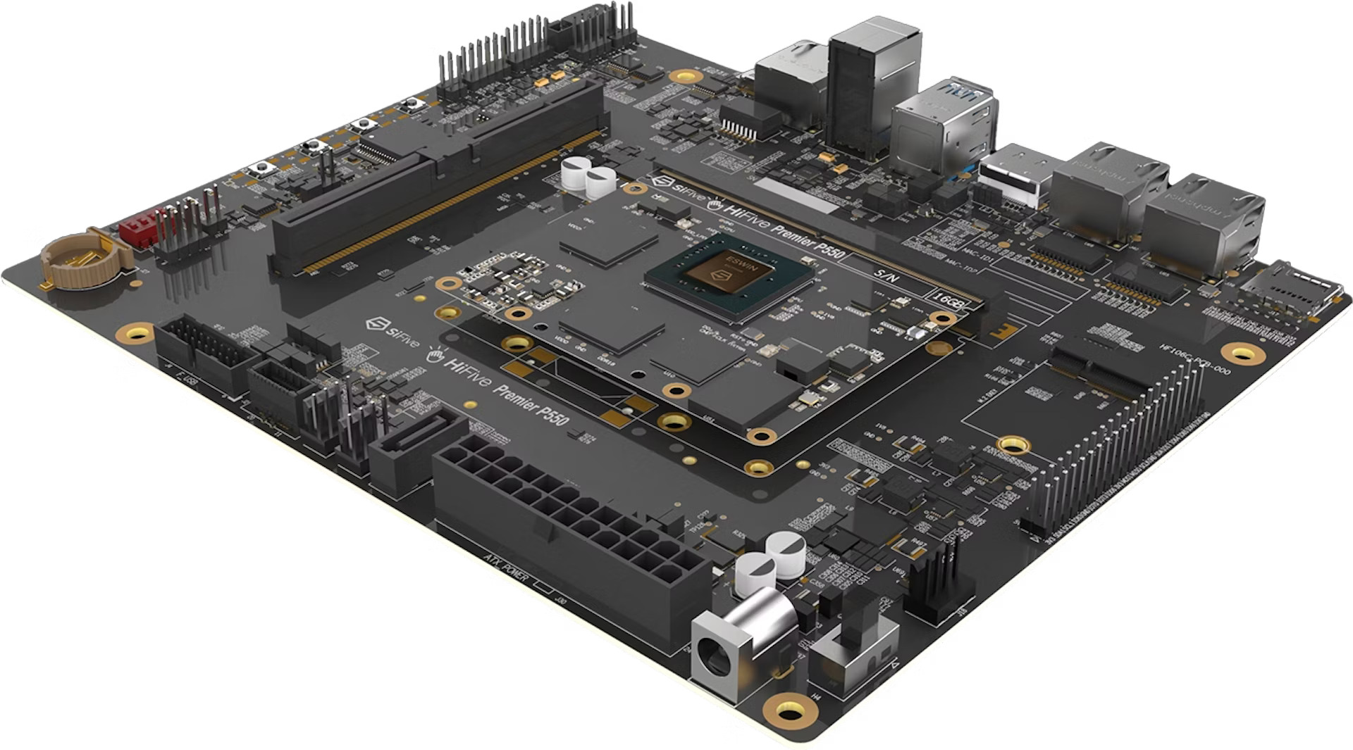 HiFive Premier P550 RISC-V Development Board with ESWIN EIC7700X SoC and SiFive P550 CPU