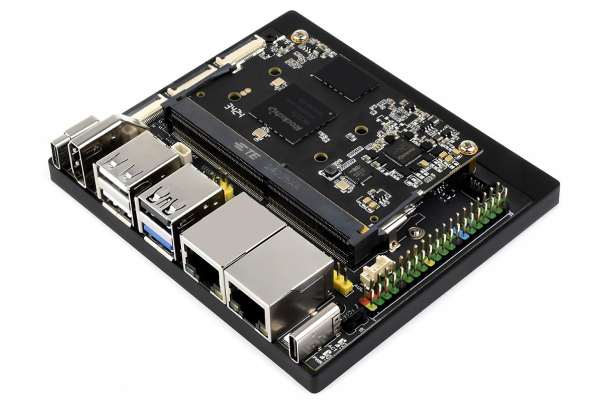 Luckfox Core3576 AI Development Board Features Octa-Core RK3576 Processor, 6 TOPS NPU, Dual Ethernet, Dual Cameras, and 4K Decoding