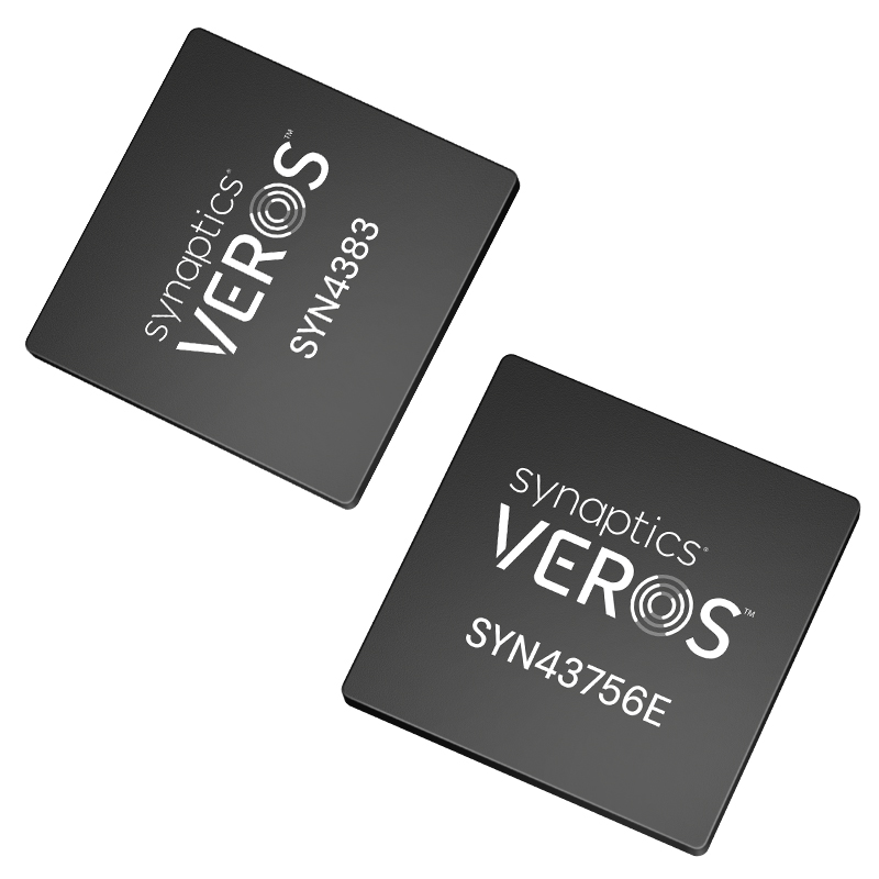 Synaptics SYN4383 and SYN43756(E) Tri-Band SoCs are Designed for IoT Devices, Automotive, and Industrial Applications