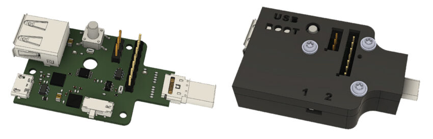 Stream210 audio streaming module programming-debug adapter