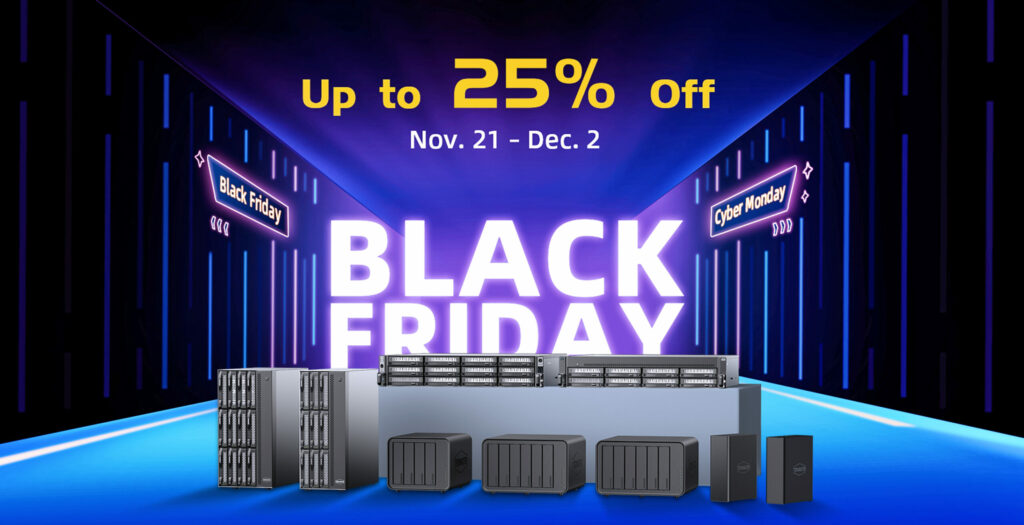 TerraMaster Black Friday Offers Up to 25% OFF on NAS!