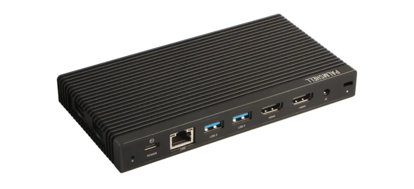 Palmshell SLiM X4L Mini PC with Intel Processor N100 and Intel UHD Graphics