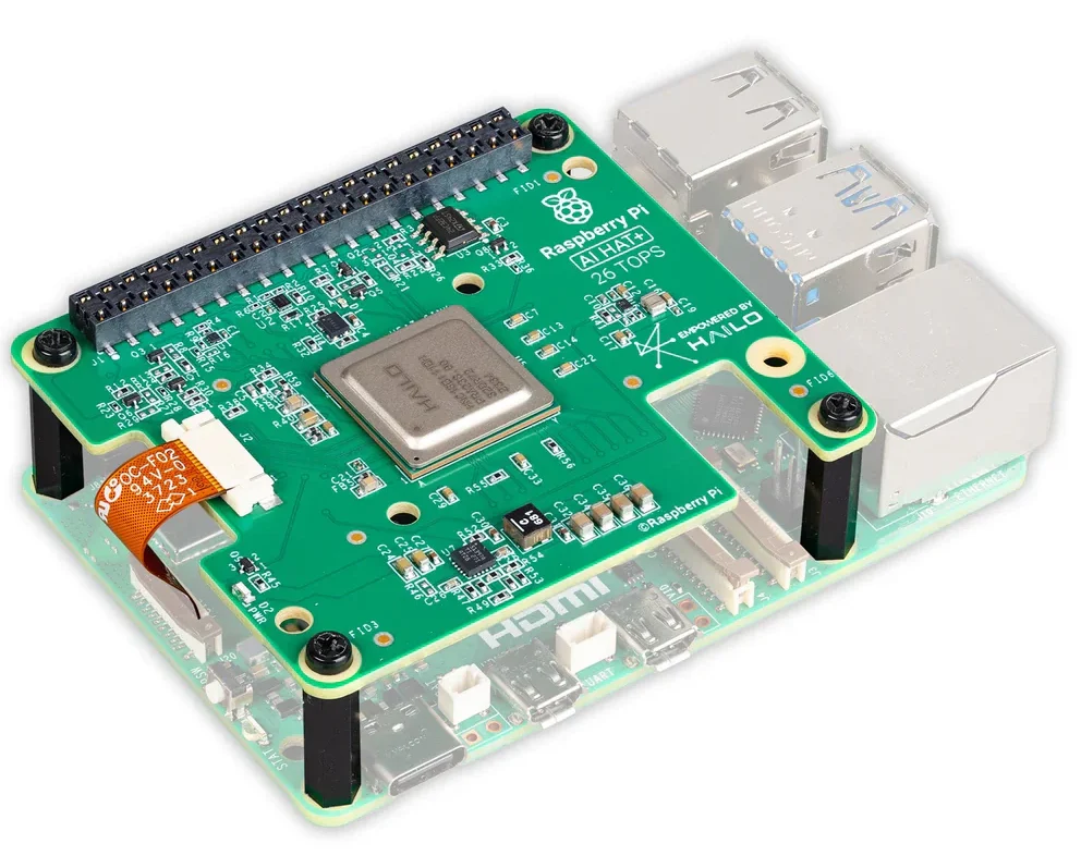 Raspberry Pi AI HAT+ Brings Up to 26 TOPS with Hailo-8 and Hailo-8L Accelerators