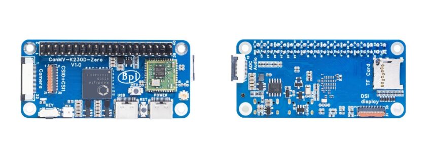 Banana Pi BPI-CanMV-K230D-Zero front and back