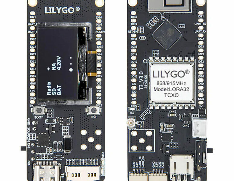 LILYGO T3 TCXO is A Low-Cost ESP32-Based Development Board with LoRa, Wi-Fi, BLE, and OLED Display for IoT and Wireless Applications