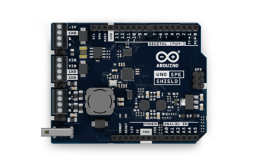 Arduino SPE and RS485 Shield adds Single-Pair Ethernet and RS485 Communication to Arduino UNO R4