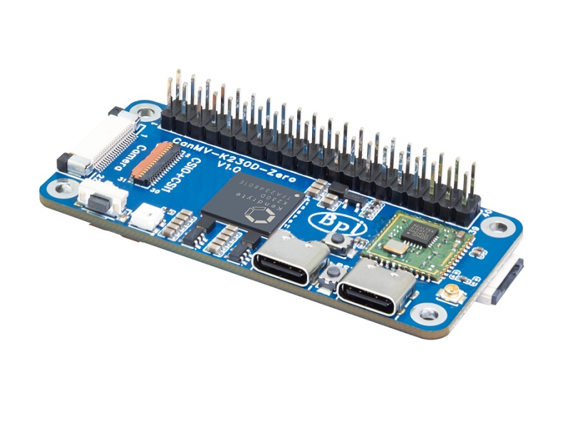 Banana Pi BPI-CanMV-K230D-Zero with Kendryte K230D RISC-V SoC for Edge AI and IoT