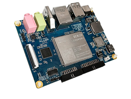 Ebyte ECB10-135A5M5M-I STM32MP135 pico-ITX SBC with 512MB RAM, HDMI, and Gigabit Ethernet