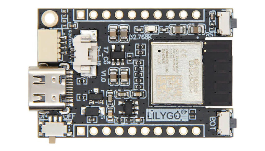 Affordable LILYGO T7-C6 Compact Development Board Featuring ESP32-C6 chip and Qwiic connector for Arduino IDE and Micropython