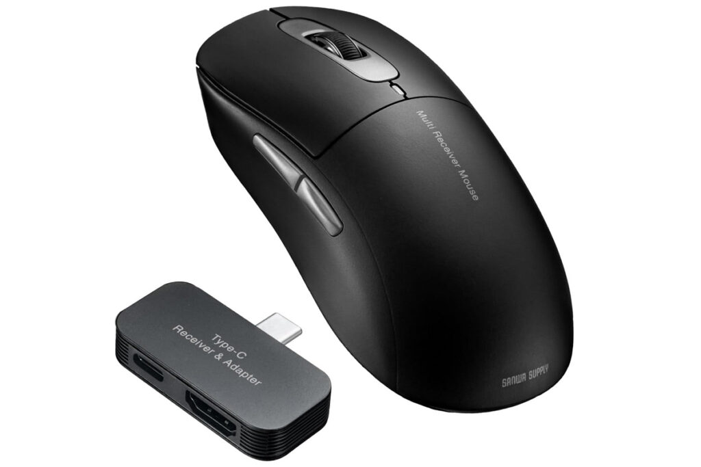 Sanwa Supply Releases Multi-Function Wireless Mouse with Docking Station Supports 4K HDMI and USB 3.2